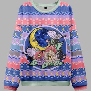 Alternative view of Let It Be Ugly Christmas Sweater - gullprint.com