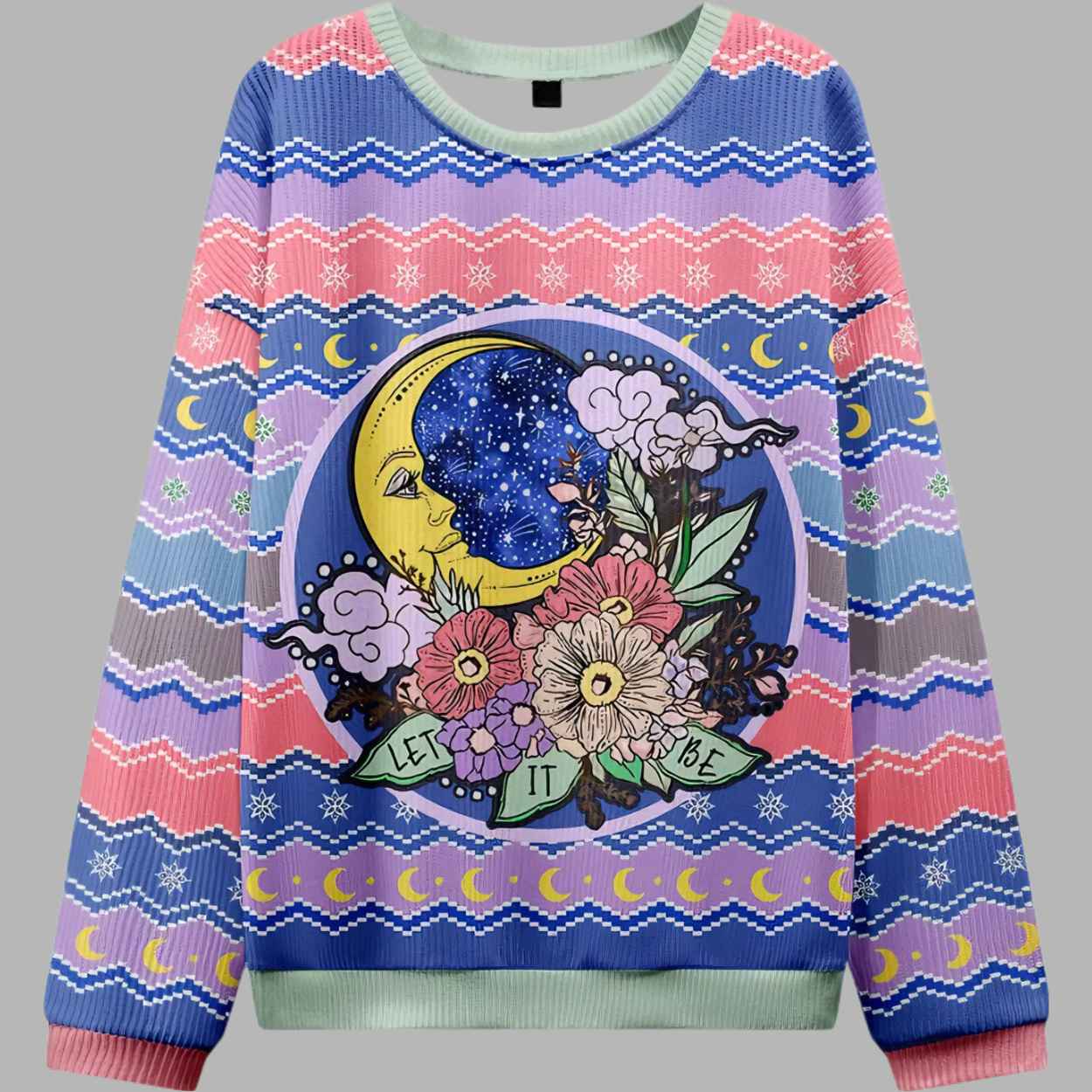 Let It Be Ugly Christmas Sweater - gullprint.com