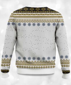 Alternative view of Letâ€™s Eat Trash & Get Hit By A Car Opossum Ugly Christmas Sweater