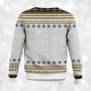 Alternative view of Letâ€™s Eat Trash & Get Hit By A Car Opossum Ugly Christmas Sweater