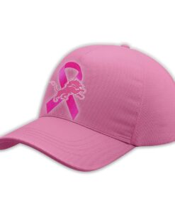 Alternative view of Lions 2025 Breast Cancer Awareness Zip Hoodie