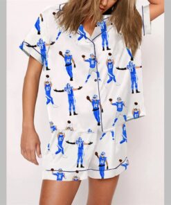 Alternative view of Lions Pajamas Set