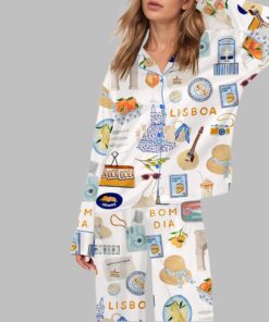 Alternative view of Lisbon Portugal Travel Pajama Set