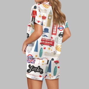 Alternative view of London England Pajama Set For Women