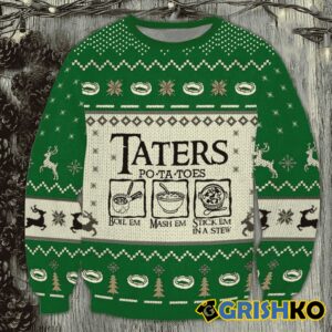 Lord of the Rings Taters Potatoes Sweatshirt is newly launched for Christmas - Grishko.com