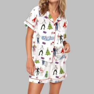 Love Actually Christmas Pajama Set For Women