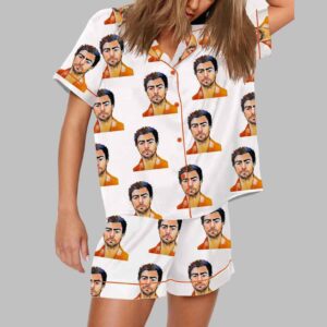 Luigi Mangione Print Pajama Set