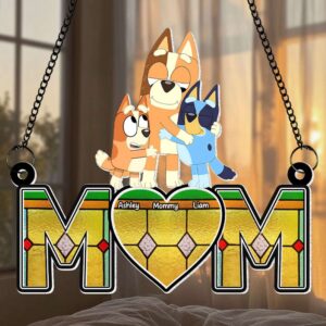 Alternative view of Magic Mom Suncatcher - Personalized Gift For Mother 04QHTI230425