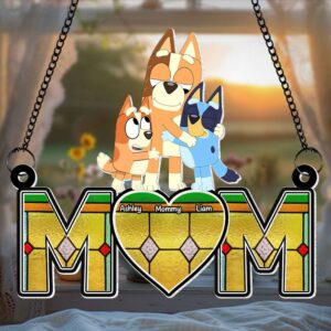 Magic Mom Suncatcher - Personalized Gift For Mother 04QHTI230425