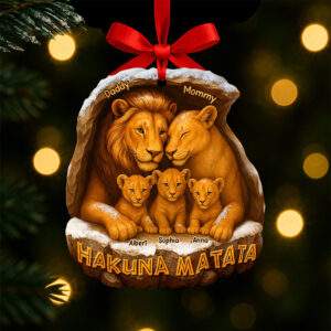 Majestic Family Christmas Ornament, Personalized Gifts For Family 02qhqn270825