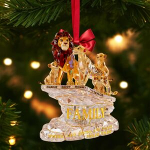 Alternative view of Majestic Family Ornament - Personalized Gifts For Family 03QHLU131025
