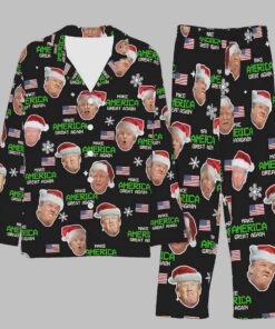 Make America Great Again Trump Face Pajama Set