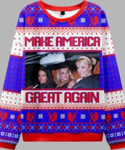 Alternative view of Make America Great Again Ugly Christmas Sweater