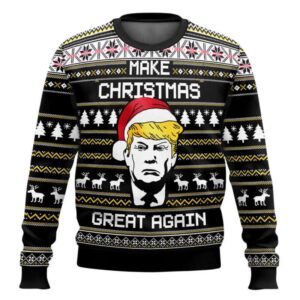 Make Christmas Great Again Funny Ugly Christmas Sweater