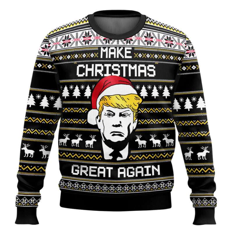 Make Christmas Great Again Funny Ugly Christmas Sweater