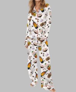 Alternative view of Make Espresso Martini Satin Pajama Set