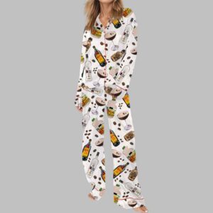 Alternative view of Make Espresso Martini Satin Pajama Set