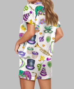 Alternative view of Mardi Gras Pajama Set For Women