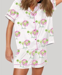 Alternative view of Margs and Matrimony Final Fiesta Wine Pajama Set