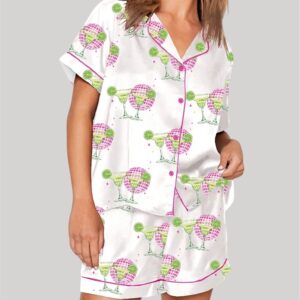Margs and Matrimony Final Fiesta Wine Pajama Set