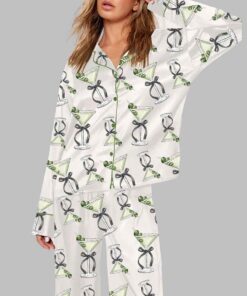 Martini Coquette Bow Pajama Set