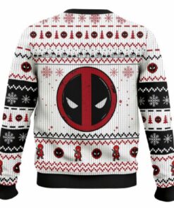 Alternative view of Marvel Jesus Deadpool Ugly Sweater