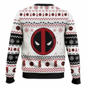 Alternative view of Marvel Jesus Deadpool Ugly Sweater