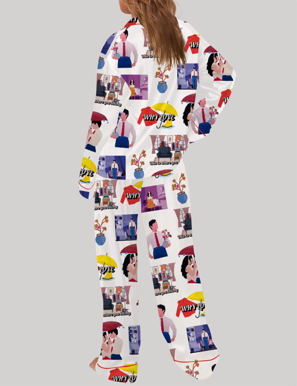 Alternative view of Maybe Happy Ending Pajama Set For Women