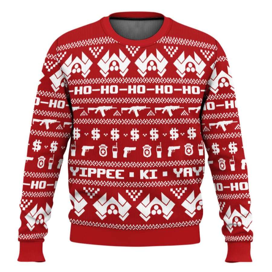 McClane Winter Die Hard Ugly Christmas Sweater