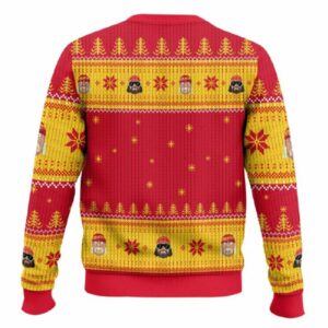 Alternative view of Mega Powers Macho Man and Hulk Hogan Christmas Ugly Sweater