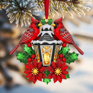 Alternative view of Memorial Cardinal Ornament - Personalized Gifts For Loved Ones 01nata050925