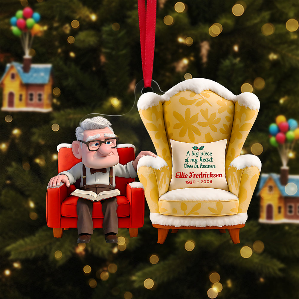 Memorial Couple Ornament - Personalized Gifts For Loved Ones 02ohta220825