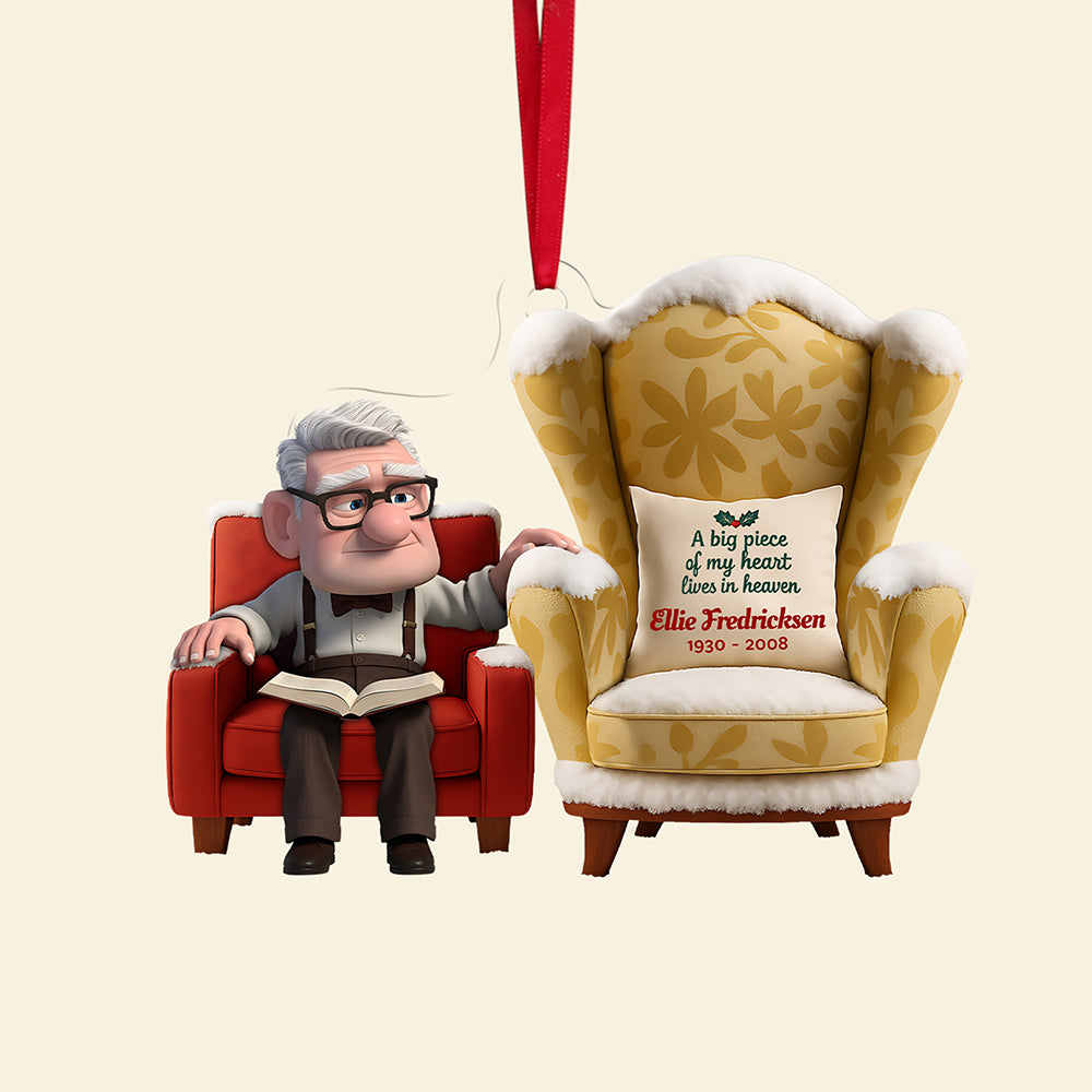 Memorial Couple Ornament - Personalized Gifts For Loved Ones 02ohta220825 - Image 4