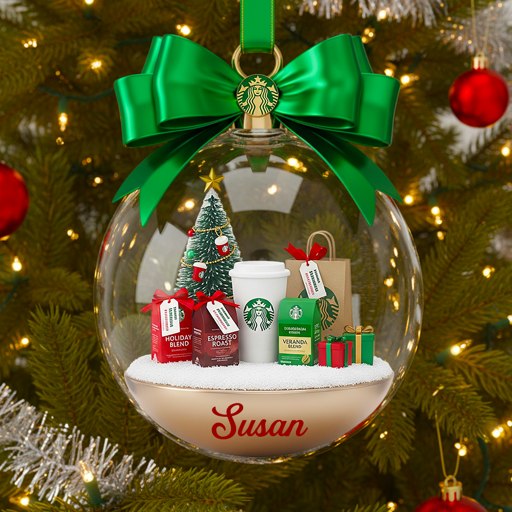 Mental Alertness Christmas Ornament - Personalized Gifts For Coffee Lovers 03NADT131025