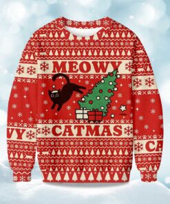 Meowy Catmas Christmas Ugly Sweater