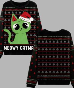 Meowy catmas Ugly Christmas Sweater