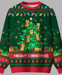 Meowy Christmas Ugly Christmas Sweater