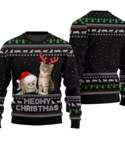 Meowy Christmas Ugly Sweater 