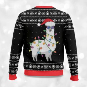 Alternative view of Merry Alpaca Christmas Ugly Sweater