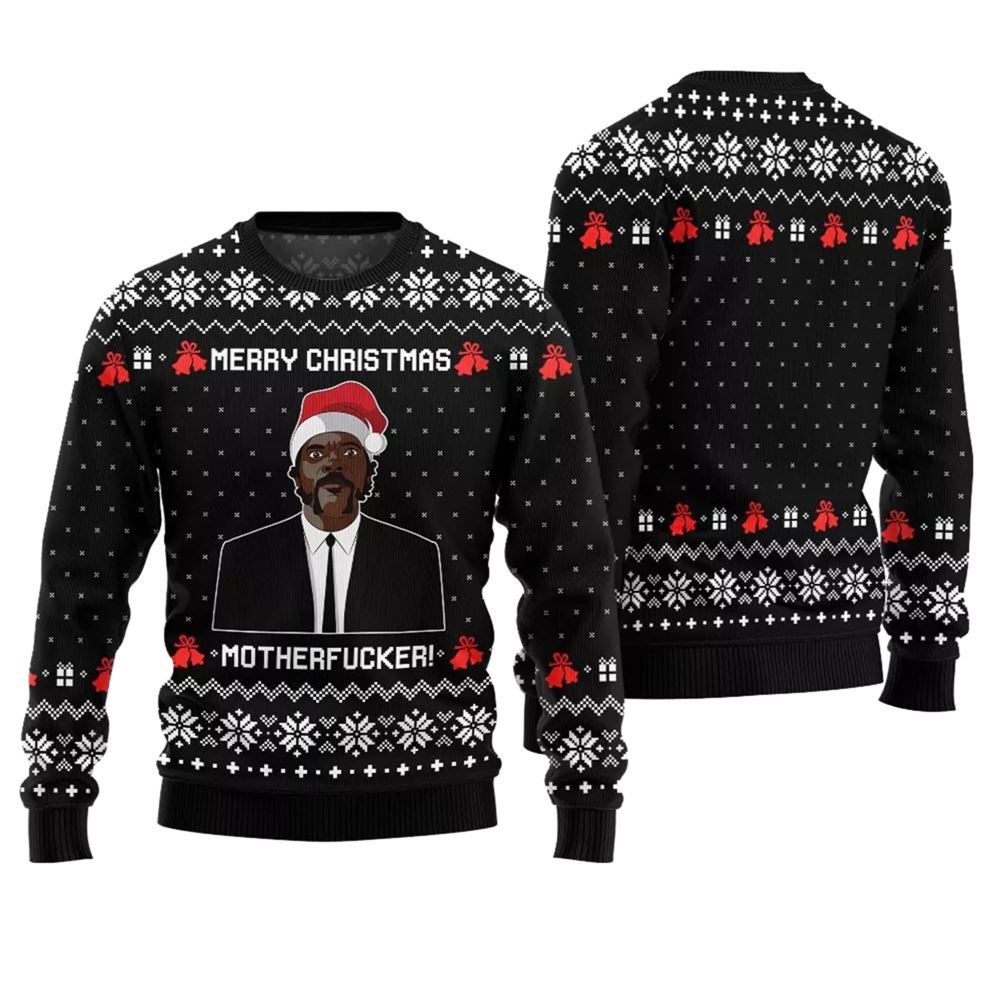 Merry Christmas Dirty Ugly Christmas Sweater - Grishko.com