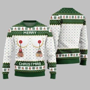 Merry Christmas Humorous Ugly Sweater Christmas 2025 - Grishko.com
