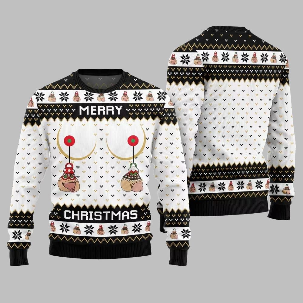 Merry Christmas Humorous Ugly Sweater Christmas 2025 - Image 5
