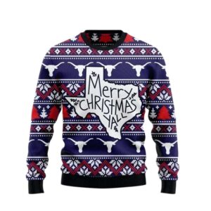 Merry Christmas Y'all Ugly Christmas Sweater