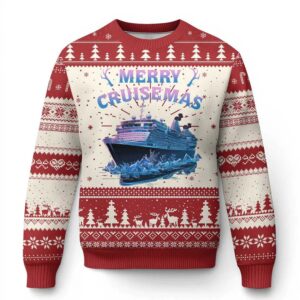 Merry Cruisemas Ugly Christmas Sweater - Grishko.com