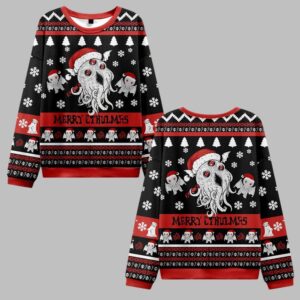 Merry Cthulmas Ugly Sweater 2025 Christmas - Grishko.com
