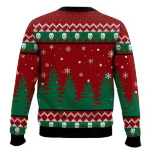 Alternative view of Merry Myers Michael Myers Halloween Ugly Christmas Sweater