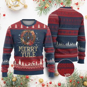 Merry Yule Ugly Christmas Sweater - Grishko.com