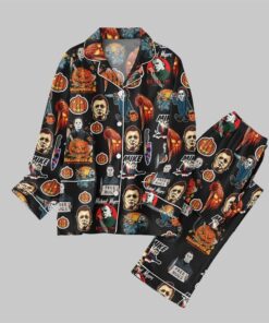 Michael Myers Horror Halloween Pajamas Set