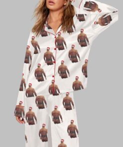 Mike Tyson Merry Chrithmith Pajama Set