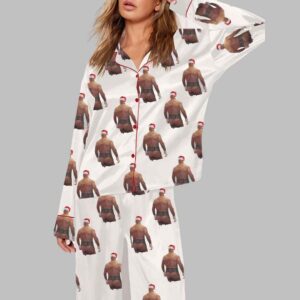 Mike Tyson Merry Chrithmith Pajama Set